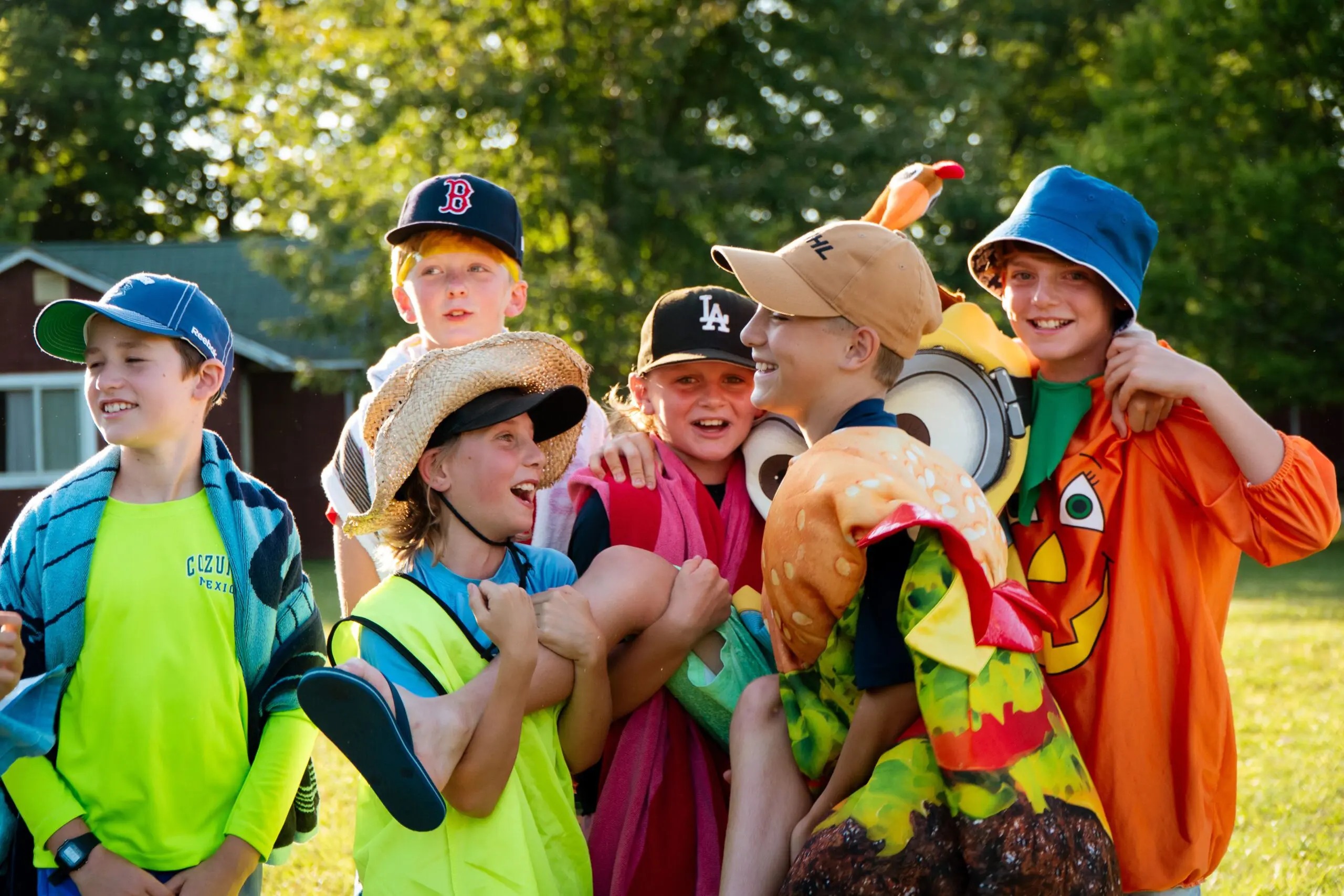 Camp group fun at Forest Cliff